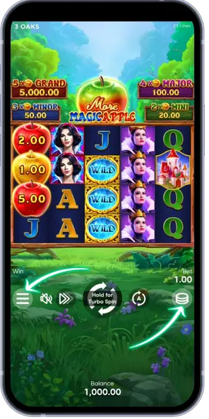 More Magic Apple casino Check the Game Controls