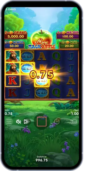 More Magic Apple huntman win