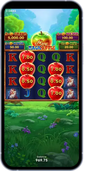 More Magic Apple six apples