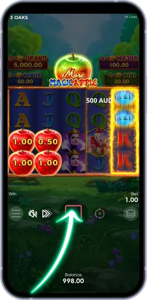 More Magic Apple Start the Spin